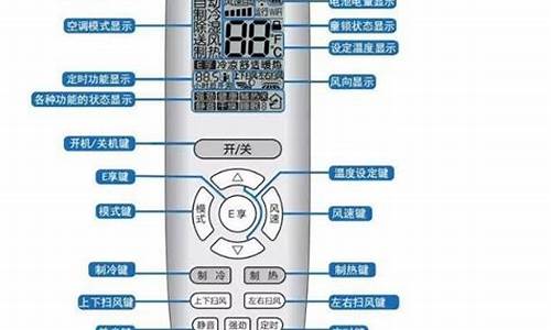 格力空调遥控器功能介绍_格力空调遥控器功能介绍图解